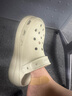 卡骆驰（crocs）男女泡芙洞洞鞋户外休闲时尚厚底一脚蹬沙滩鞋 207521-2Y2 36-37 实拍图