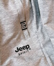 JEEP SPIRIT吉普纯棉七分裤男款夏季薄款宽松中裤2025新款跑步休闲直筒短裤男 浅灰色直筒 XL （建议115-125）斤 实拍图