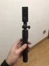 超迷你手机自拍杆蓝牙抖音直播一体式伸缩便携拍照摄影支架三脚架通用 黑色基础款不带灯 实拍图
