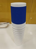 京东京造 纸杯一次性杯子咖啡杯三层加厚食品级办公家用水杯280ml【60只】 实拍图