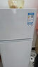 TCL 116升二级能效双开门两门二门养鲜冰箱小户型小型家用节能电冰箱租房国家补贴118升级款R116L5-B 实拍图