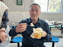 富安娜 花颜 120D提花席子 凉席冰丝席 双人三件套蓝 1.5*2米【可折叠】 实拍图