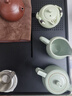 祥业汝窑茶壶陶瓷功夫茶具井栏壶汝瓷套装大号过滤家用茶具开片可养 井栏壶260ml 实拍图
