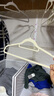 JEKO&JEKO植绒衣架【加长45cm】无痕晾衣架衣服架衣撑衣服挂衣架衣柜衣架 实拍图