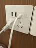 德力西（DELIXI）开关插座面板CD821系列86型45w快充插座 五孔带USB+Type-C 实拍图