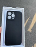 品胜 适用苹果16Pro手机壳 iPhone16Pro柔性液态壳全包防摔防磨防震亲肤男女款超薄保护套软壳 黑色 实拍图