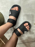 阿迪达斯（adidas）儿童凉鞋夏季男女大小童沙滩鞋 GW0344黑 1/33码/200mm  实拍图