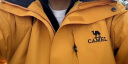 骆驼（CAMEL）户外冲锋衣 三合一加绒加厚防水情侣款外套登山服装 A9W214119-1 实拍图