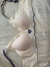 曼可娇无痕内衣女小胸聚拢文胸夏季薄款无钢圈运动套装学生孕妇胸罩套装 奶白 S (适合32/70ABC) 实拍图