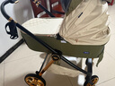 唯乐宝鲸灵婴儿推车可坐可躺婴儿车0-3-6岁用新生儿避震双向轻便高景观 【三代】摩卡绿+睡篮+遮阳+脚套 实拍图