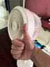 美的（Midea）【清新简约】家用定时空气循环扇摇头立式电风扇轻音节能落地扇宿舍桌面小型风扇空调伴侣FGA24TYR 实拍图