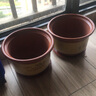 陶土花盆陶瓷花盆特大号特价批发紫砂盆红陶花盆送托盘兰花盆 口径19cm送托盘 实拍图