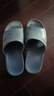 始丰【孕妇老人浴室防滑】始丰防滑拖鞋男女夏季居家洗澡浴室拖鞋四季 藏青 42-43 【适合41-42码】 实拍图