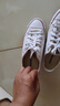 匡威（Converse）官方All Star经典帆布男女低帮休闲运动小白鞋101000 101000/白色 40 实拍图