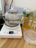FUNORK全自动上水电热烧水壶玻璃烧水器茶台专用一体茶桌茶几保温泡茶具抽水电茶炉 底部上水 - 白色 1L 实拍图