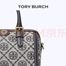 Tory Burch汤丽柏琦 T MONOGRAM 迷你提花波士顿斜挎酒桶包82939 Tory 海军蓝  405 实拍图