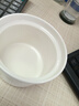 京东京造 炖盅 陶瓷汤碗蒸蛋燕窝辅食碗家用带盖赠勺子纯白260ml 实拍图