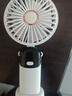 暴走迪士尼手持小风扇懒人usb便携轻音随身可充电3档大风力户外办公室学生桌面支架风扇草莓熊红 实拍图