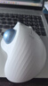 罗技（Logitech）ERGO M575 S 人体工学鼠标 轨迹球鼠标 无线蓝牙双模 办公鼠标 带无线2.4G接收器 珍珠白 实拍图