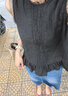 Levi's李维斯夏季女士直筒开衩显高显瘦优雅美式休闲蓝色牛仔半裙 蓝色 S (25) 实拍图