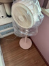 美的（Midea）【清新简约】家用定时空气循环扇摇头立式电风扇轻音节能落地扇宿舍桌面小型风扇空调伴侣FGA24TYR 实拍图