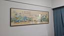 瑞尚（RUISHANG） 新中式客厅装饰画大气山水画横版沙发背景墙画挂画轻奢晶瓷壁画 千里江山图 180*60/晶瓷面/适合2.5m沙发 实拍图