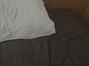 黄河口老粗布床单【A类纯棉】 加厚色织  粗布床单纯棉 舒爽透气被单纯棉床单 纯色咖啡色 250X250cm适合1.8、2.0米床 实拍图
