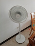 美的（Midea）【超级单品】七叶轻音立式电风扇家用柔风落地扇台式桌面小型风扇大风量节能摇头宿舍电扇 SAF30AB 实拍图