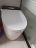 TOTOOLEO智能马桶一体无水压限制内置泡沫盾全自动感应翻盖带水箱坐便器 T20灰色【标配版】【清洗烘干】 250/300/350/400坑距 下单备注 实拍图
