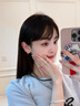 DAISY DREAM莫比乌斯耳环女2025新款爆款高级感素圈耳圈气质耳环独特春夏耳饰 金色锆石莫比乌斯耳环 实拍图