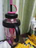 【京东物流】水杯冰霸吸管杯高颜值学生茶水分离大容量杯子 肚肚杯1个-玫红色 实拍图