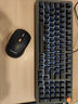 联想（Lenovo）MK9 Pro机械键盘红轴游戏键盘  无线蓝牙三模连接电竞游戏专用键盘98配列多种灯效键线分离 曜石黑 实拍图