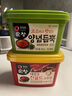 清净园 韩国进口 金辣椒酱450g+包饭酱500g 部队火锅石锅拌饭酱烤肉酱 实拍图