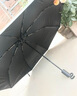 C'mon 全自动雨伞三折大号防风加固男士商务折叠自动伞 藏青色 实拍图