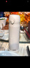 膳魔师（THERMOS）不锈钢保温杯男女学生水杯大容量杯子生日礼物可团购定制刻字JNR 奶油白 500ml 实拍图