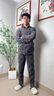 俞兆林睡衣男士秋冬季珊瑚绒加绒加厚可外穿保暖学生家居服25年新款套装 NSCJF-L006深灰方格拉链（主推款 XL （130斤-150斤） 实拍图