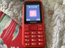 飞利浦（PHILIPS）E588A全网通4G老年人手机大电池超长待机大字体大声音老人专用手机移动联通电信备用学生机绚丽红 实拍图