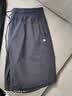 啄木鸟冰丝短裤男士夏季薄款弹力速干高档大码透气健身跑步运动五分裤子 黑色+灰色【2条装】 2XL（建议135-150斤） 实拍图