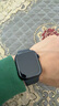 Apple/苹果 Watch Series 10 智能手表GPS款46毫米亮黑色铝金属表壳黑色运动型表带S/M MX263CH/B 实拍图