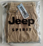JEEP SPIRIT吉普工装裤男士裤子男春夏季休闲裤男多口袋男裤 卡其色 L 实拍图
