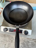 苏泊尔（SUPOR）凹面电磁炉专用铁锅不生锈防粘锅炒菜锅铁锅无涂层燃气家用炒锅 锅+锅盖【凹面电磁可用】 32cm 实拍图