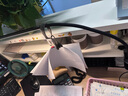 视谱 led台灯护眼灯学生儿童学习卧室夹子台灯宿舍床头护眼写字阅读灯 黑色插电款10W（含插头） 实拍图