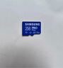 三星（SAMSUNG）256GB TF MicroSD 内存卡 4K高速蓝卡 U3A2V30 读速180MB/s 游戏机无人机运动相机存储卡 PRO Plus 实拍图