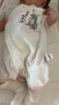 欢喜小熊婴儿短袖连体衣夏季薄款纯棉哈衣睡衣男女初生宝宝衣服2件装 实拍图