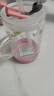 富光 玻璃杯家用儿童牛奶杯子带刻度耐热吸管水杯喝奶杯微波炉可加热 实拍图