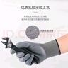 星工浸胶夏季薄款劳保手套耐磨防滑防油尼龙皱工地工作防护手套 12付XGS-J11【正品行货】 实拍图