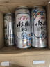 朝日Asahi朝日超爽生啤酒 500ml*15听 10.9度 整箱装 实拍图