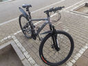 飞鸽（FLYING PIGEON）山地自行车成人男女变速山地车青少年中小学生车越野户外骑行单车 【高碳钢】G8002代-辐条轮-灰色 27.5寸轮组（适合170-190cm） 21速入门版 实拍图
