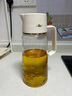 小熊（Bear）油壶 调料瓶抗菌玻璃油瓶酱油瓶600ml 自动开合不挂油CX-W0058 实拍图