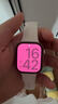 Apple/苹果 Watch Series 10 智能手表GPS款42毫米玫瑰金色铝金属表壳淡桃粉色运动型表带S/M MX1R3CH/B 实拍图